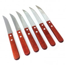 Latitude Run Weigel Dinner Knife with Wood Handle LTTN5051